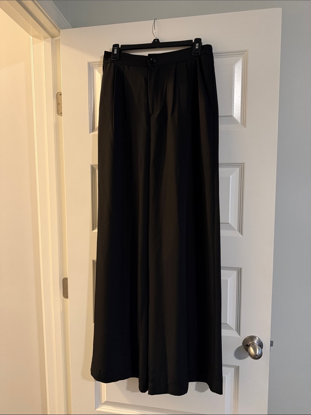 Fashion Nova Black Wide-Leg Dress Pants - Picture 2 of 2